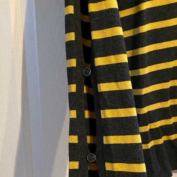 Long sleeve open front mock neck sweater - Picture 2 of 2